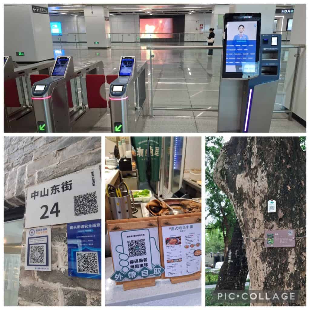 Shenzhen QR codes